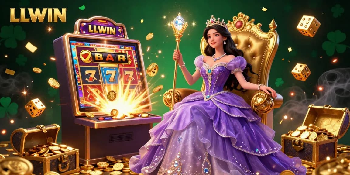 Experience thrilling wins at LLWIN with a dazzling casino princess and jackpot explosion.