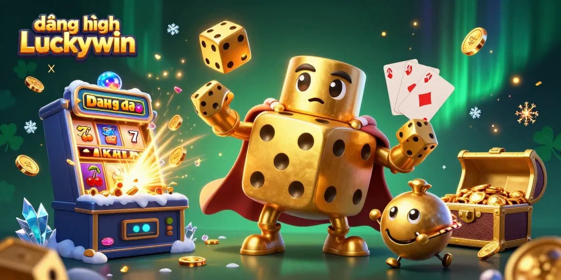 Engage with exciting games at đăng nhập Luckywin, featuring dynamic casino illustrations.
