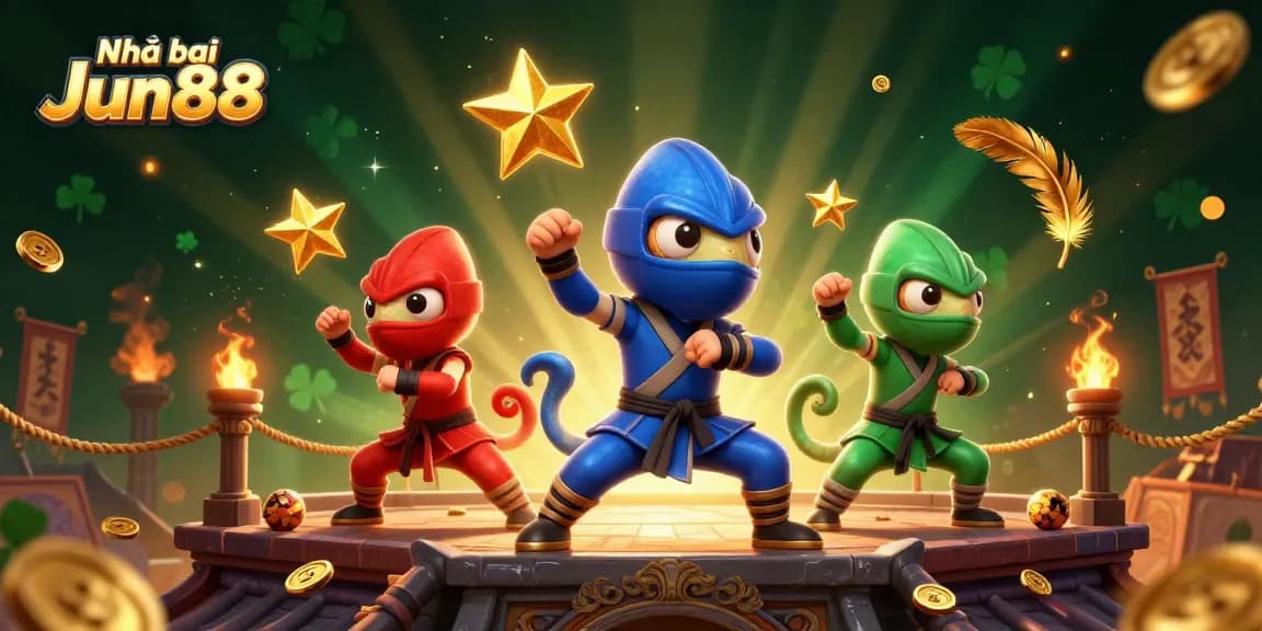 Engage with Nhà cái Jun88 and its thrilling gaming experience featuring chameleons in action!
