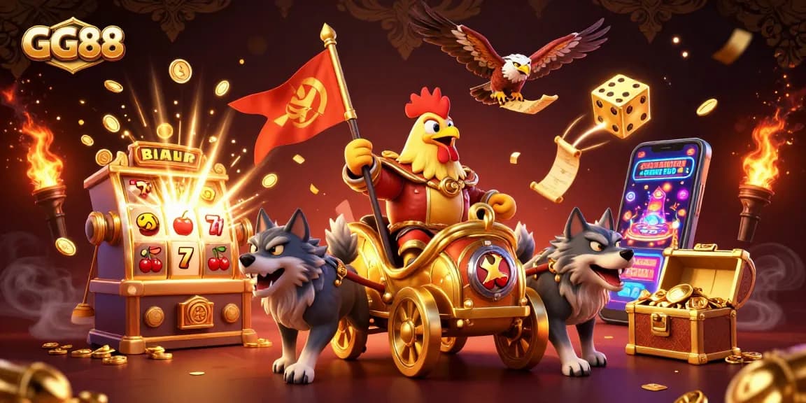 GG88 players spin the reels of fortune in a dynamic online casino adventure.