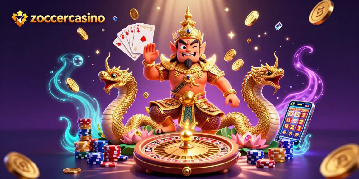 Spiele im zoccercasino mit faszinierenden 3D-Illustrationen und Casino-Elementen.