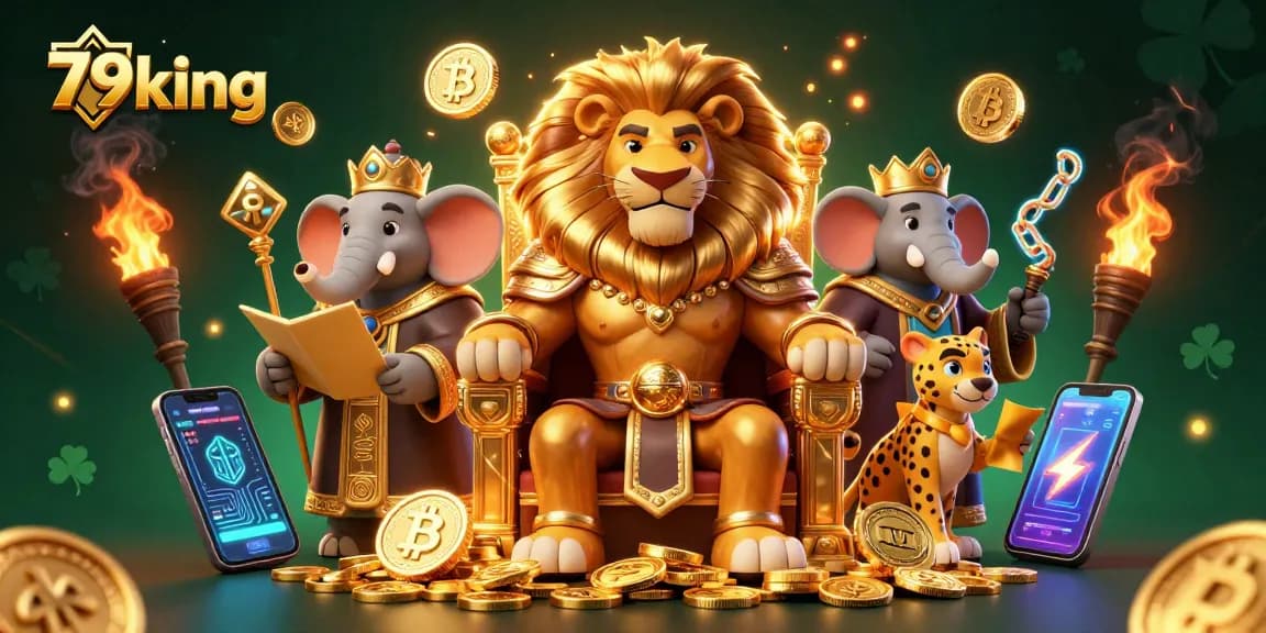 Experience thrilling gameplay at 79king, where the digital lion king reigns supreme with gold coins and crypto riches.