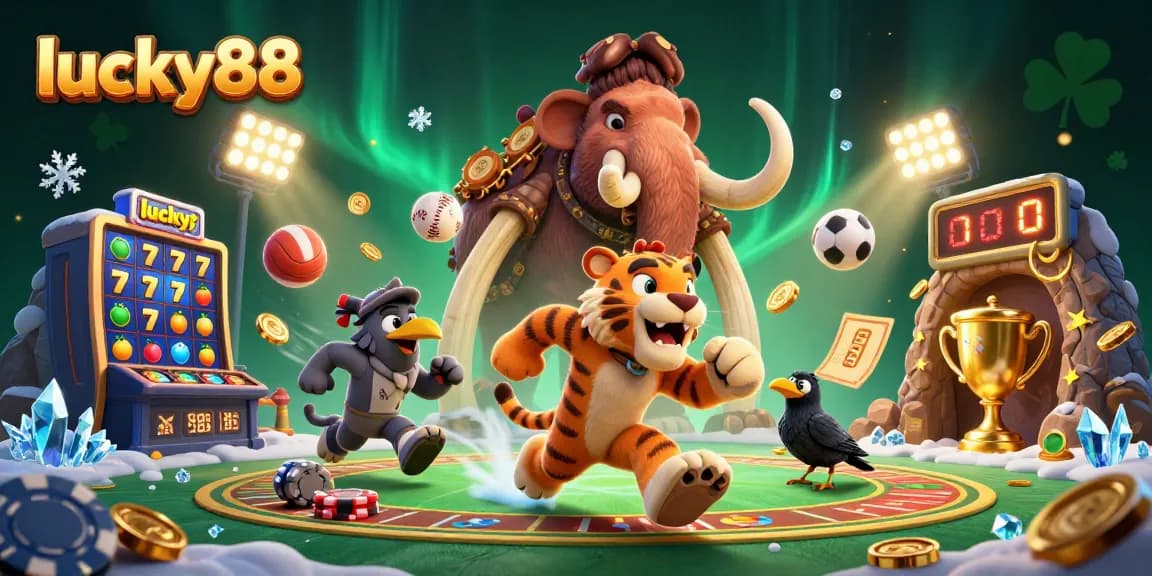 Experience thrilling gameplay at lucky88, featuring dynamic slot reels and engaging gaming elements!