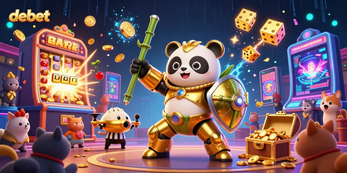 Experience debet's vibrant casino world with dynamic characters, exciting games, and thrilling action.