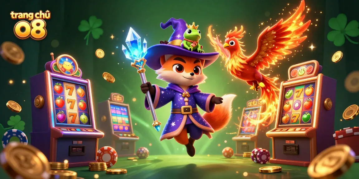 Engage with exciting jackpot games at trang chủ o8 featuring dynamic characters and vibrant casino machines.