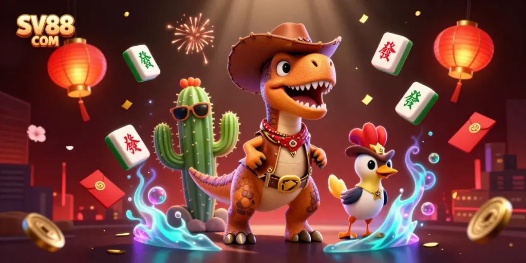 Engage with winning strategies at SV88 COM through vibrant casino games illustrated in 3D.