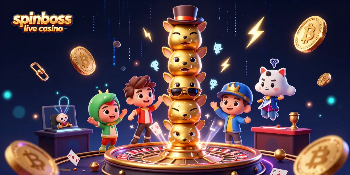 Spiele im SpinBoss Live-Casino mit echten Dealern erleben und Cashback-Optionen nutzen.