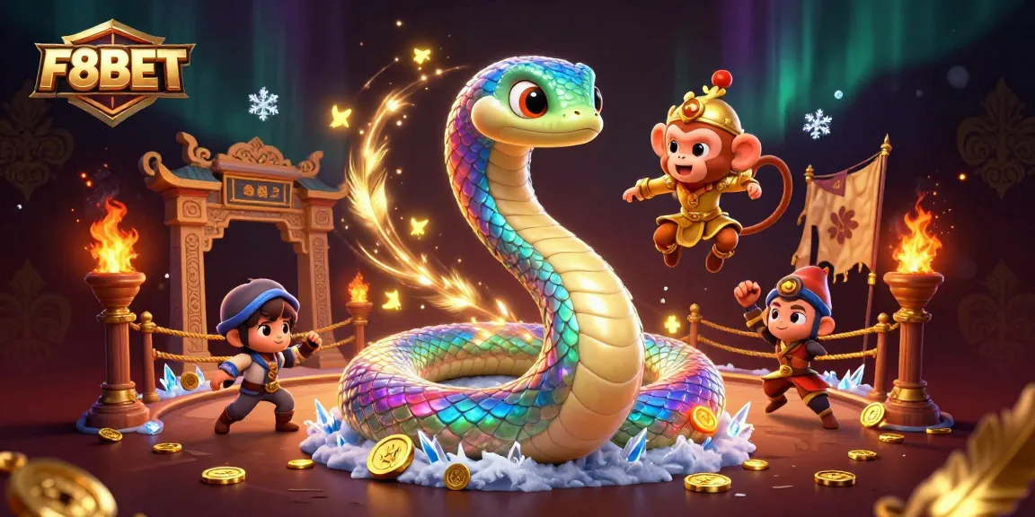 Experience vibrant gameplay with F8BET at this colorful, animated casino scene.