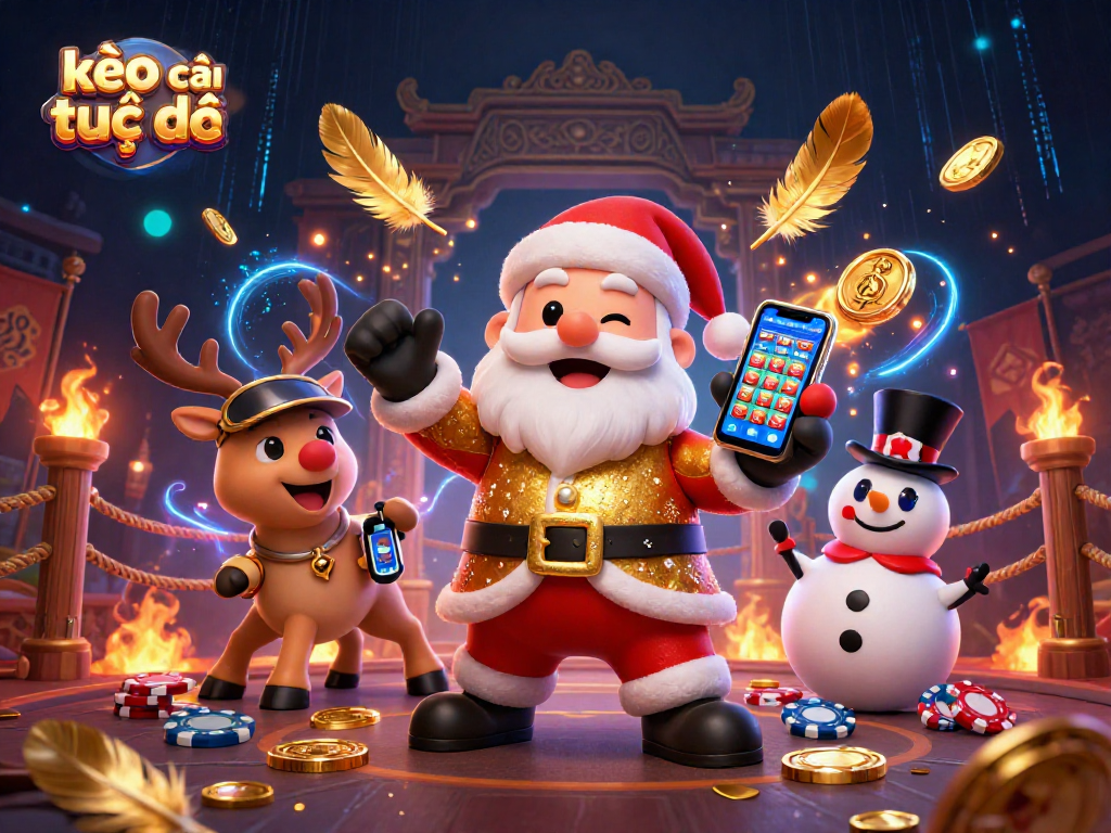 Engage with kèo nhà cái trực tiếp in a vibrant casino scene with dynamic characters and rich details.