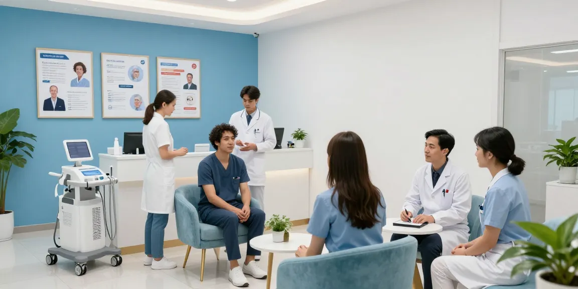 The best hair transplant Turkey in a welcoming healthcare environment, showcasing compassionate doctor consultations and advanced medical services at a top-notch clinic.
