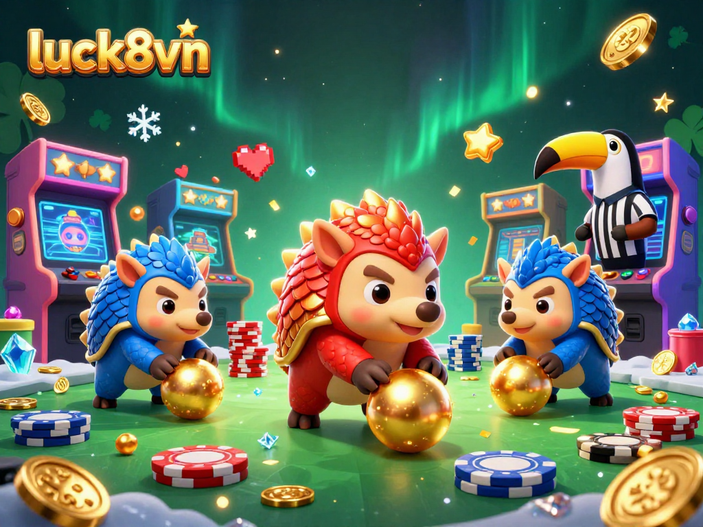 Engage in exciting plays at luck8vn with our vibrant pangolin casino action packed with games!