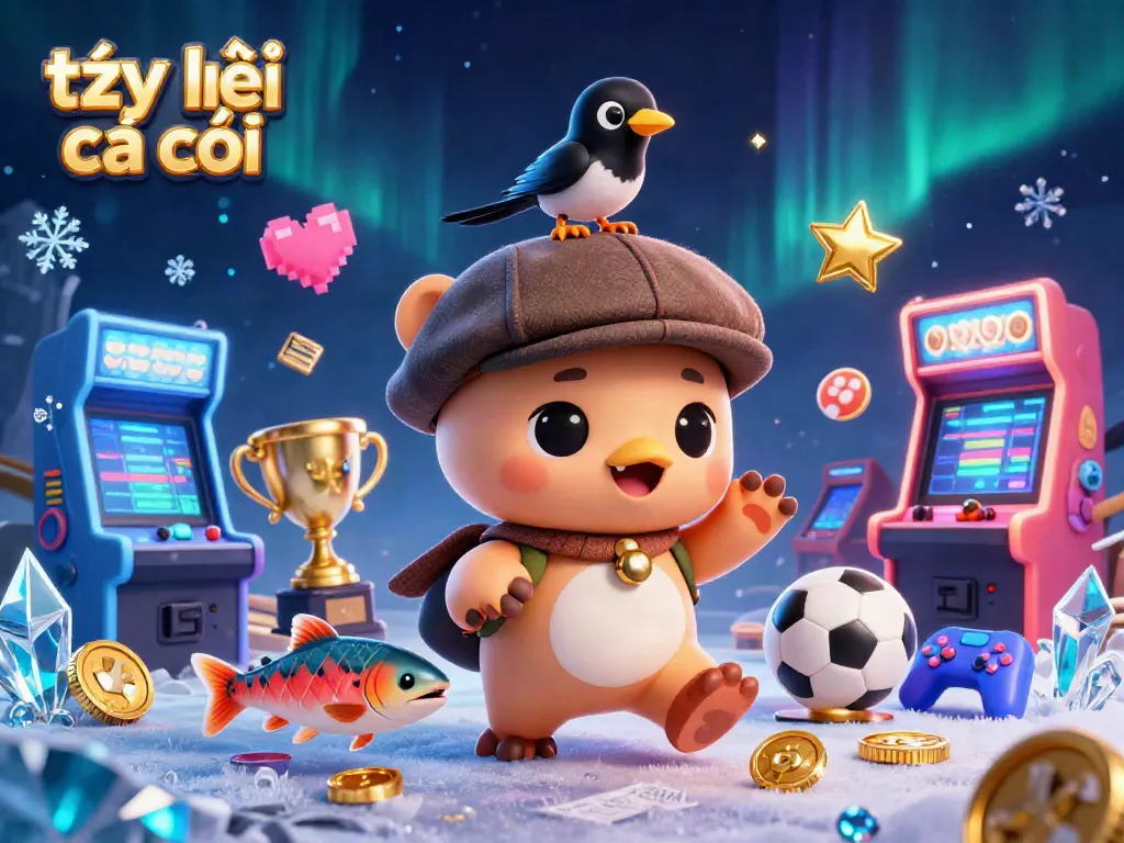 Engage in tỷ lệ cá cược with vibrant characters and dynamic betting elements, showcasing sports excitement.