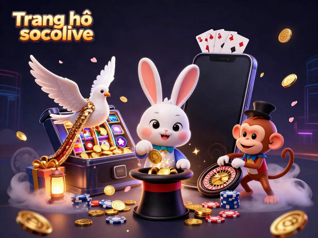Engage with Trang chủ socolive and experience an array of thrilling gambling adventures with dynamic characters and elements.