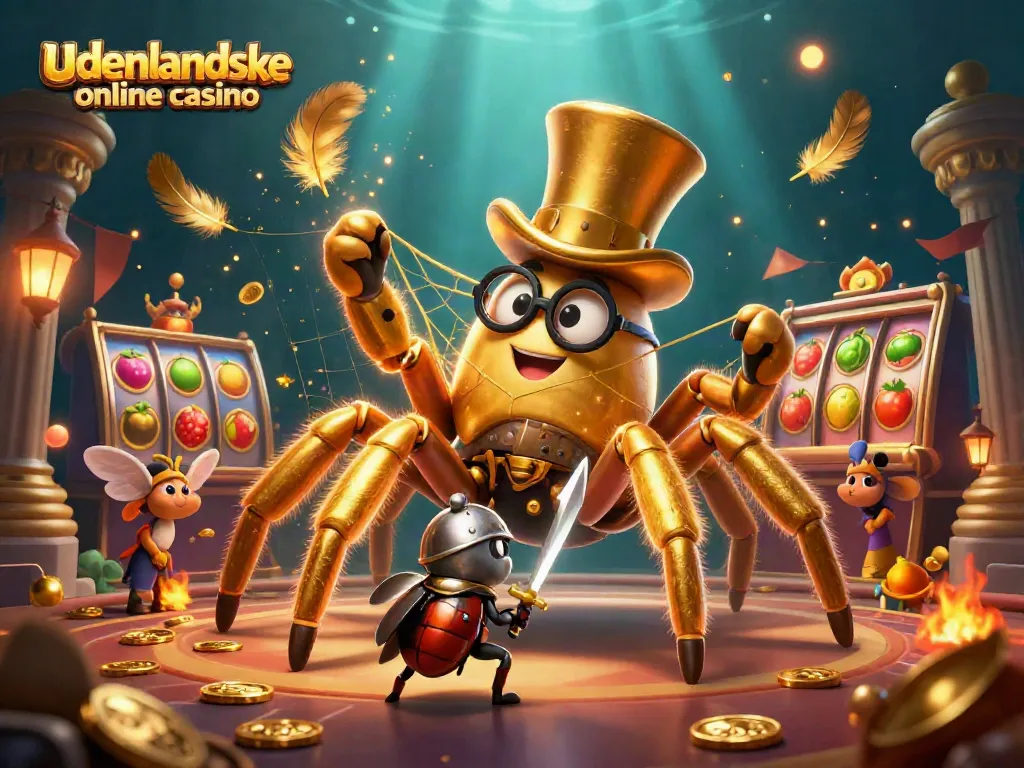 Engage with udenlandske online casino adventures featuring vibrant animated characters in action.