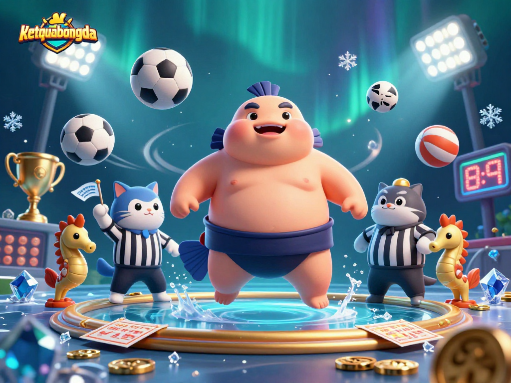 View the exciting action of ketquabongda where fugu and friends celebrate live sports betting.