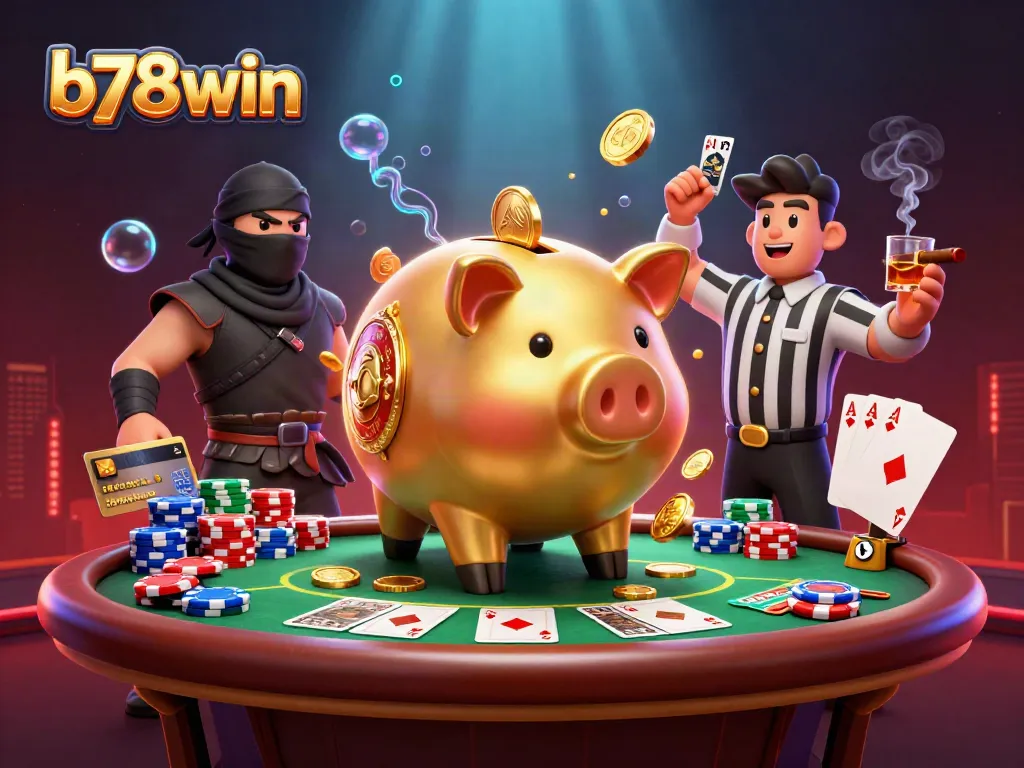 b78win engages players with its vibrant atmosphere featuring golden tokens and dynamic game elements.