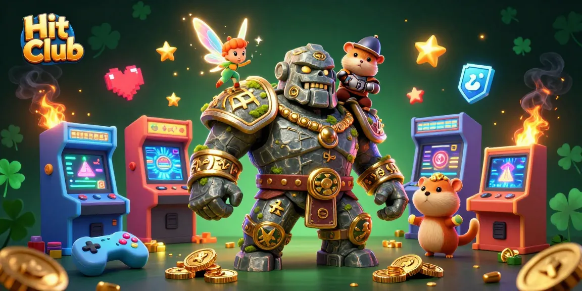 Experience the vibrant gaming world of Hit Club, featuring engaging characters and thrilling elements.