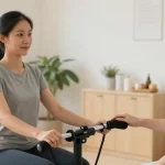 Beckenbodentrainer Einsatz in einer örtlichen Therapiestelle für Frauen und Männer, vertrauenswürdiger Anbieter für Beckenbodenstärkung.